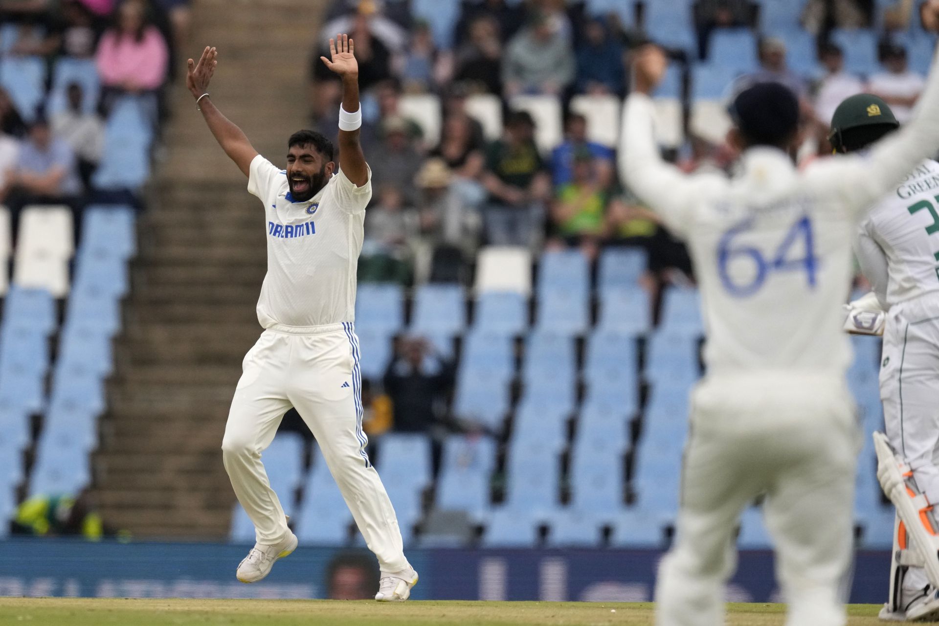 Bumrah was India's best bowler on the day