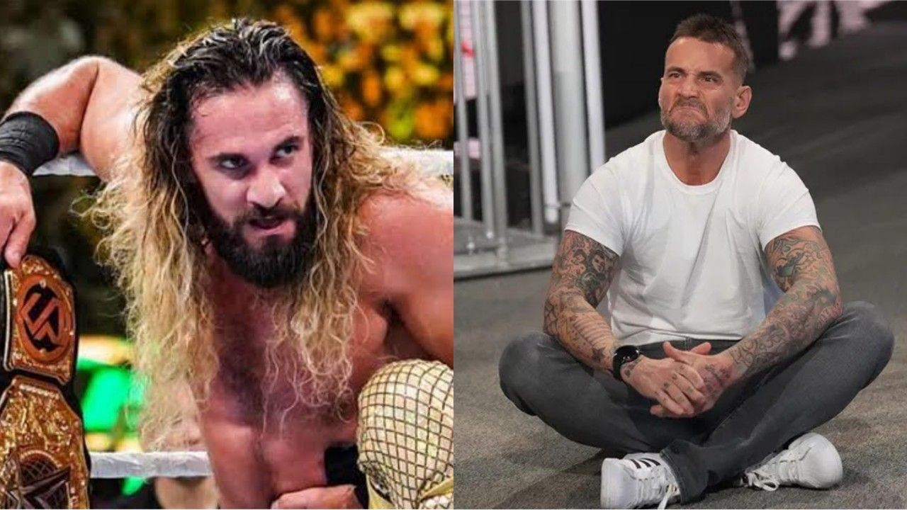 WWE सुपरस्टार्स सैथ रॉलिंस और सीएम पंक 