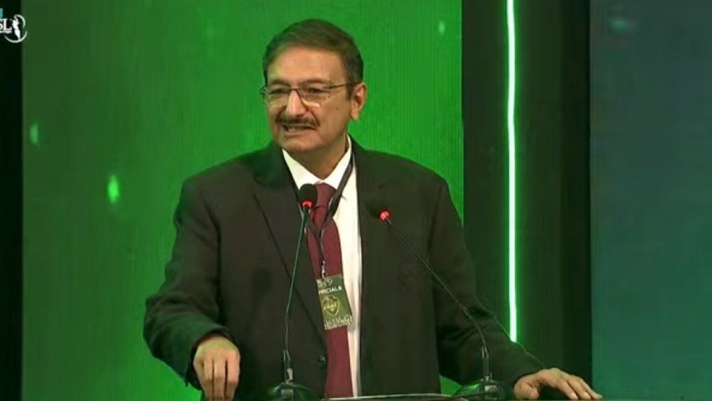 PCB chairman Zaka Ashraf. (Credits: Twitter)