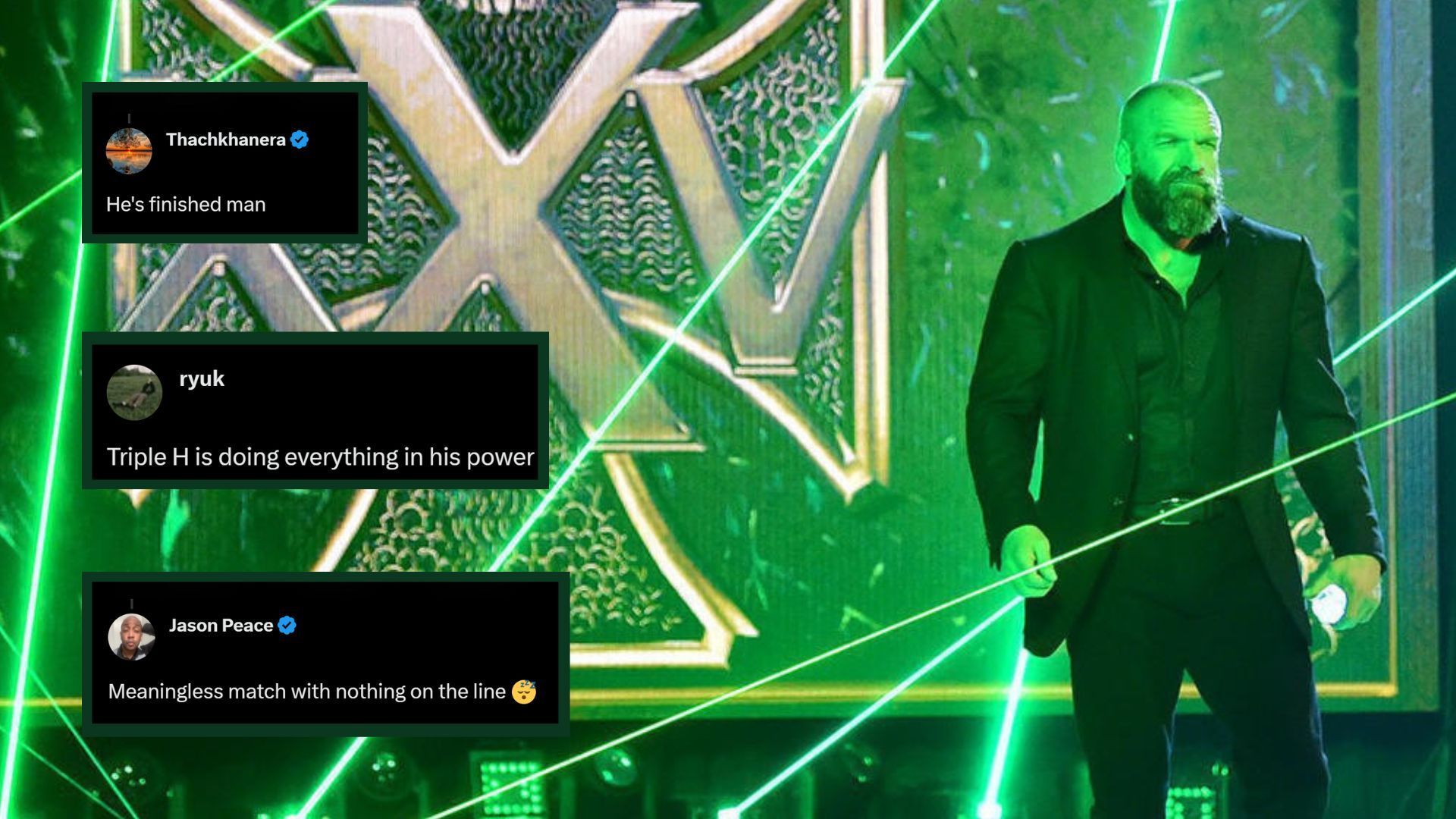 Triple H is the Chief Content Officer of WWE!