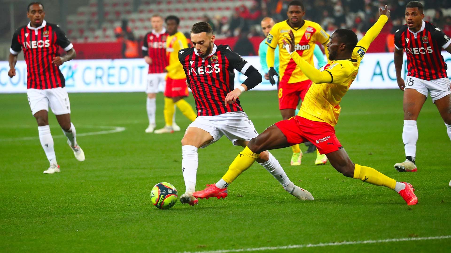 Nice and Lens square off in the Ligue 1 on Wednesday
