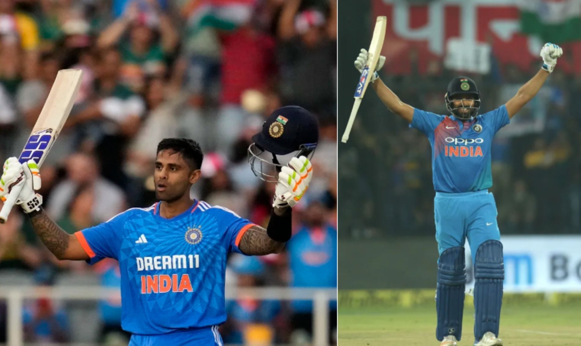 Indian captains have risen to the occasion with massive scores in T20Is