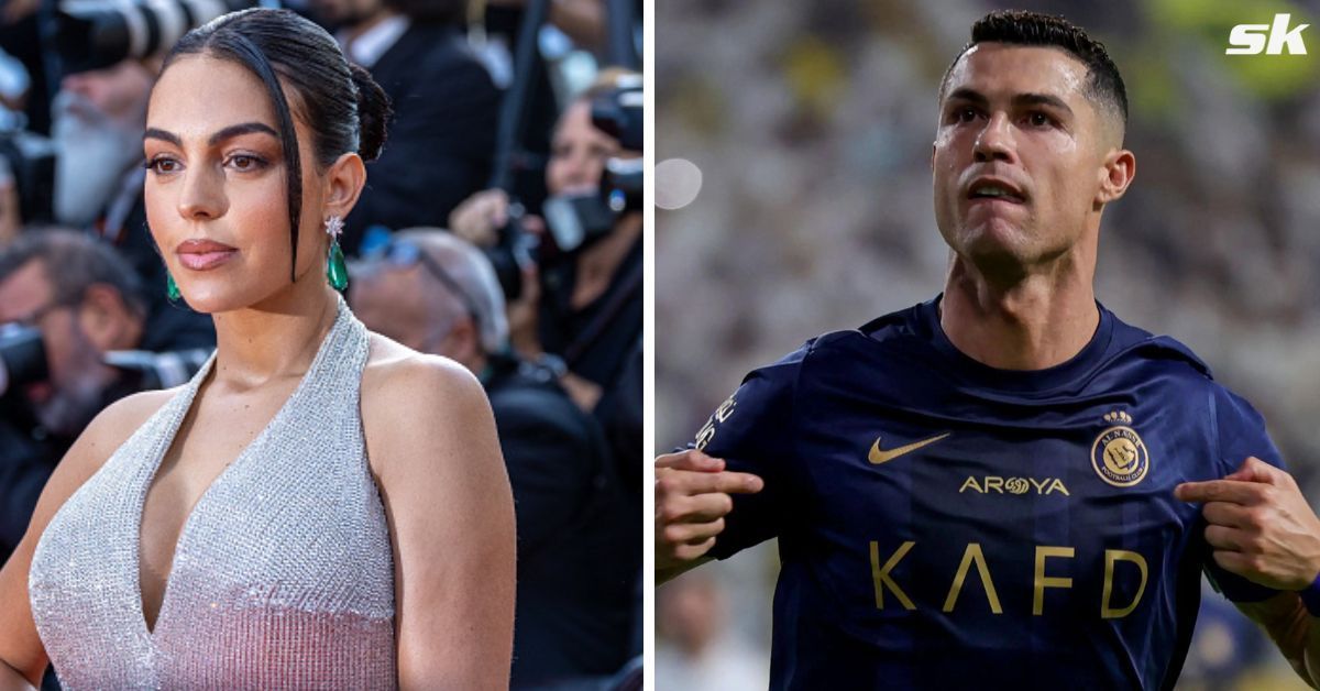 Cristiano Ronaldo and his girlfriend, Georgina Rodriguez 