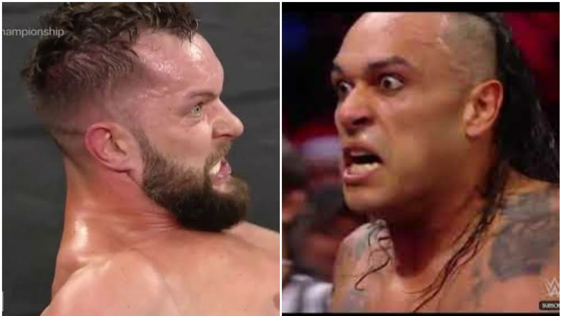 Finn Balor (left); Damian Priest (right)