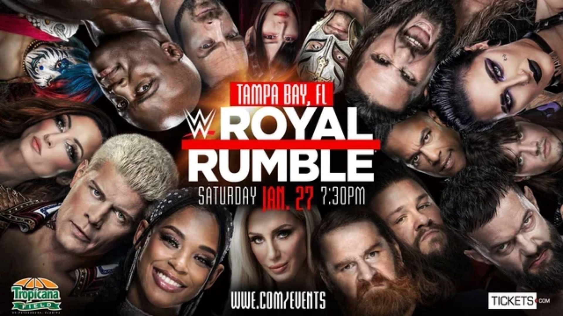 The 2024 Royal Rumble will be held in Tampa, Florida. 