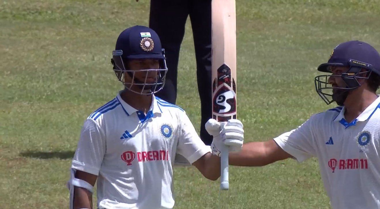 Yashasvi Jaiswal and Rohit Sharma will likely open for India in the first Test against South Africa. [P/C: X]