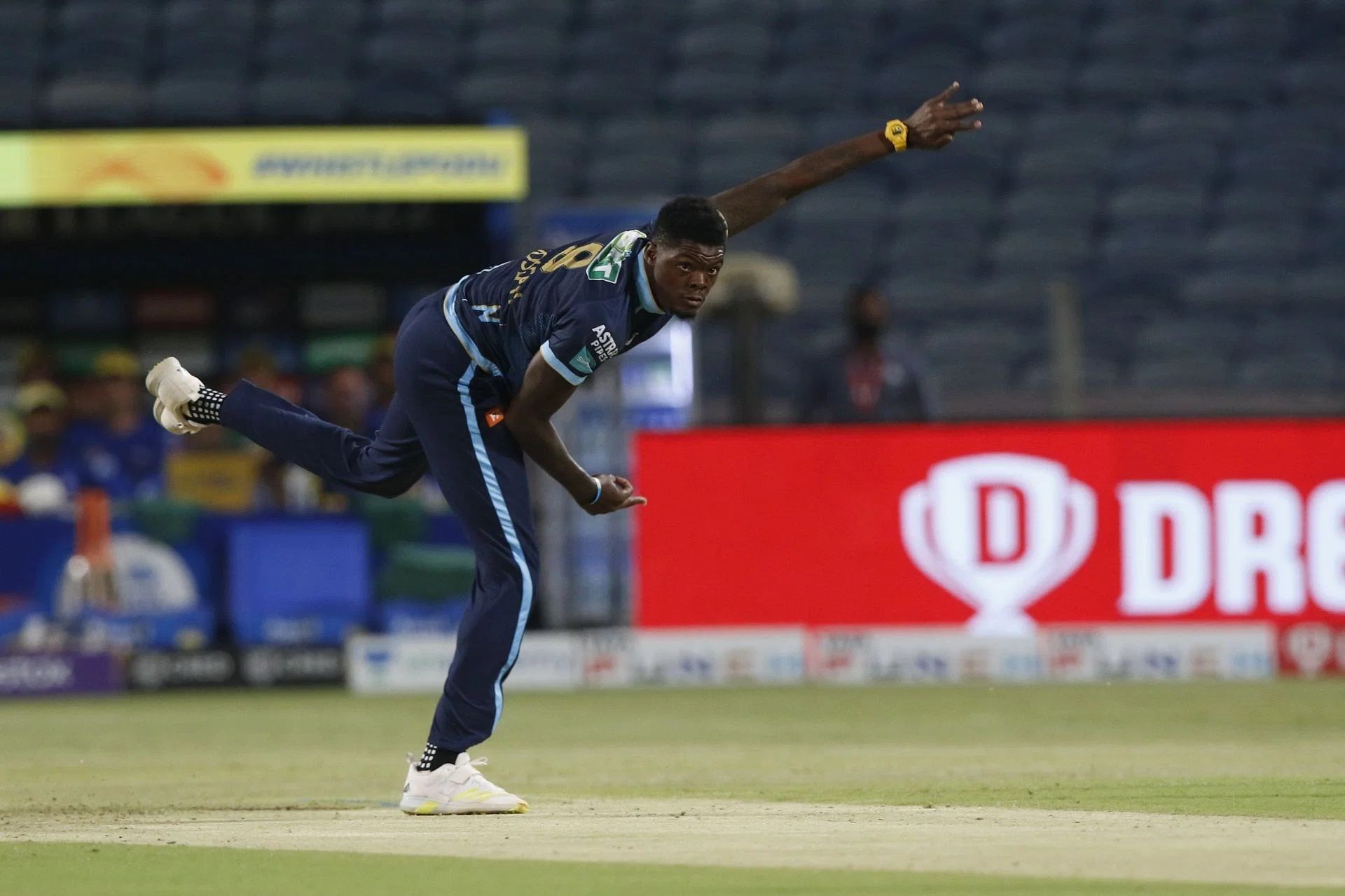 The Royal Challengers Bangalore bought Alzarri Joseph for an exorbitant amount. [P/C: AFP]