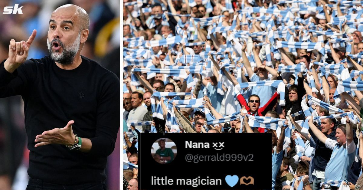 Manchester City fans hailed Bernardo Silva on X 