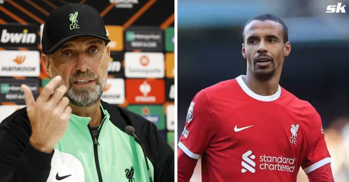 Jurgen Klopp gives an update on Joel Matip