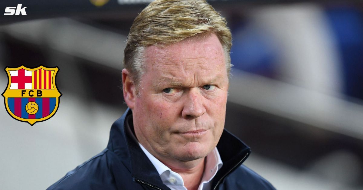 Former Barcelona manager - Ronald Koeman 