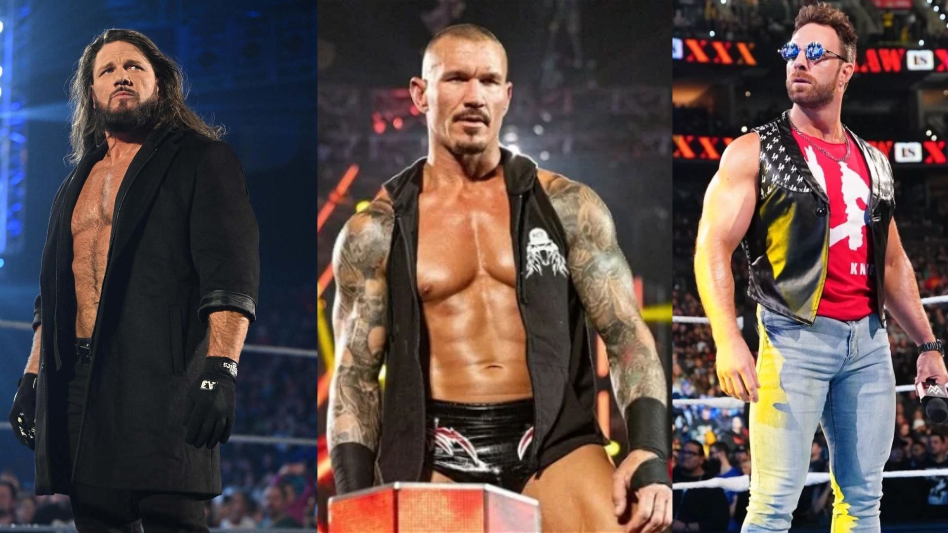 randy orton vs aj styles vs la knight smackdown new year revolution