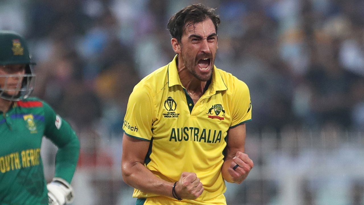 Mitchell Starc. (Image Credits: Twitter)