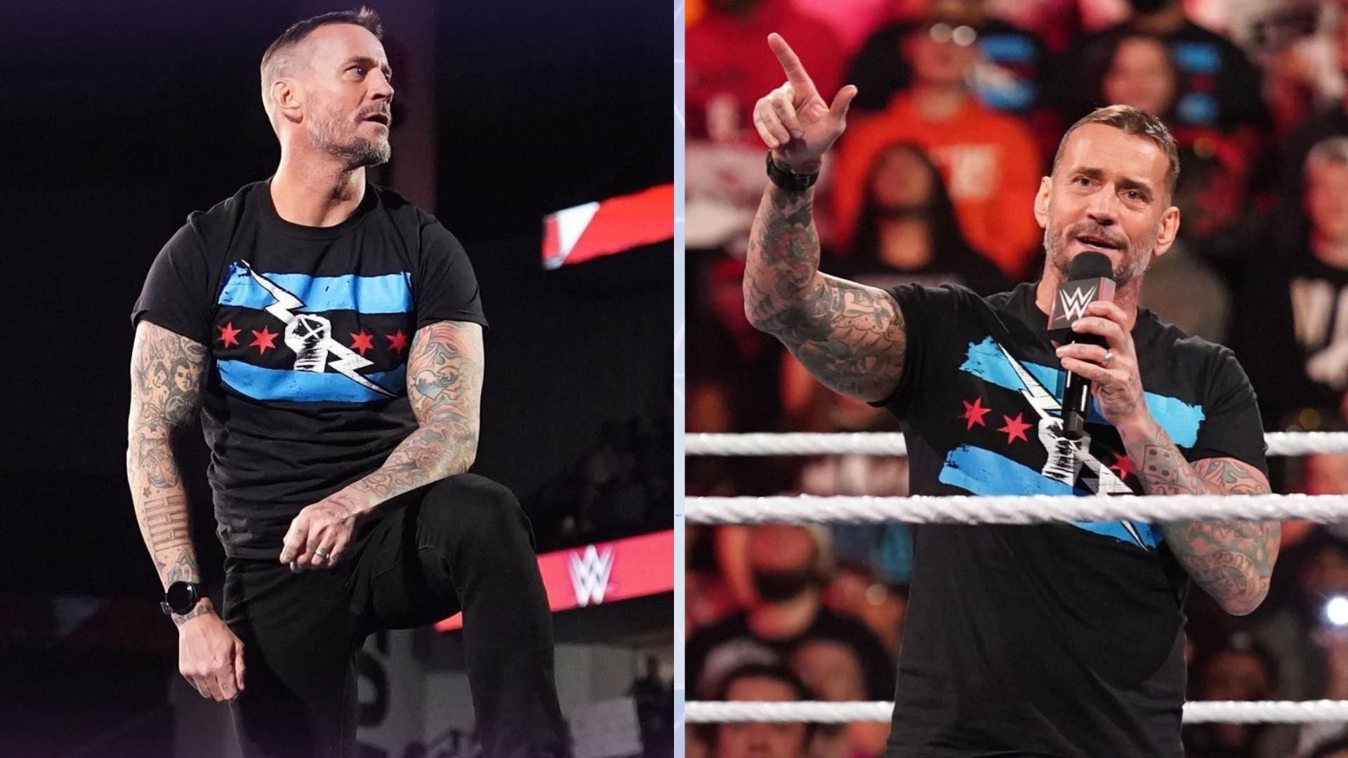 CM Punk appeared on WWE RAW last week.