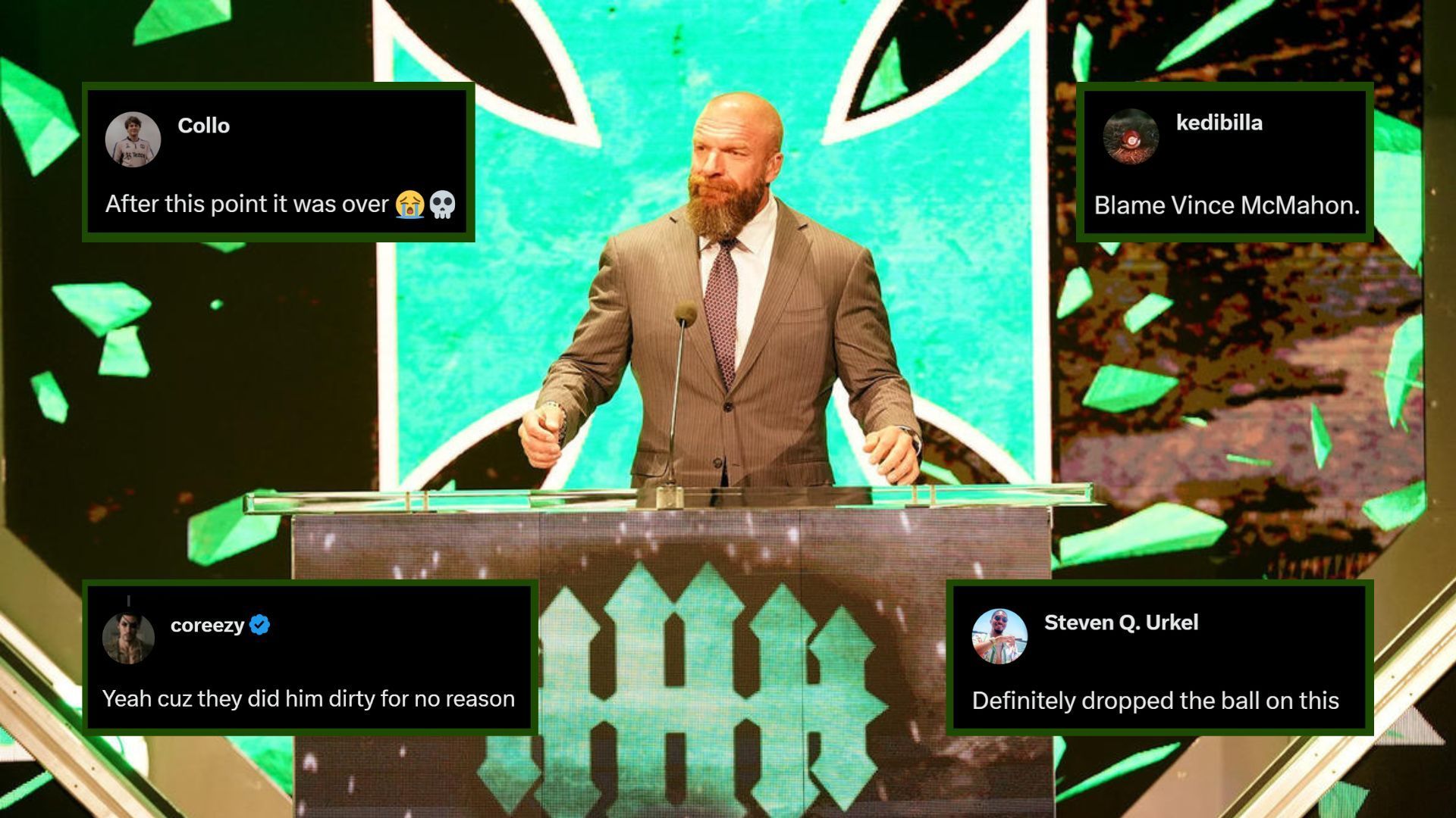 Triple H is the Chief Content Officer of WWE!