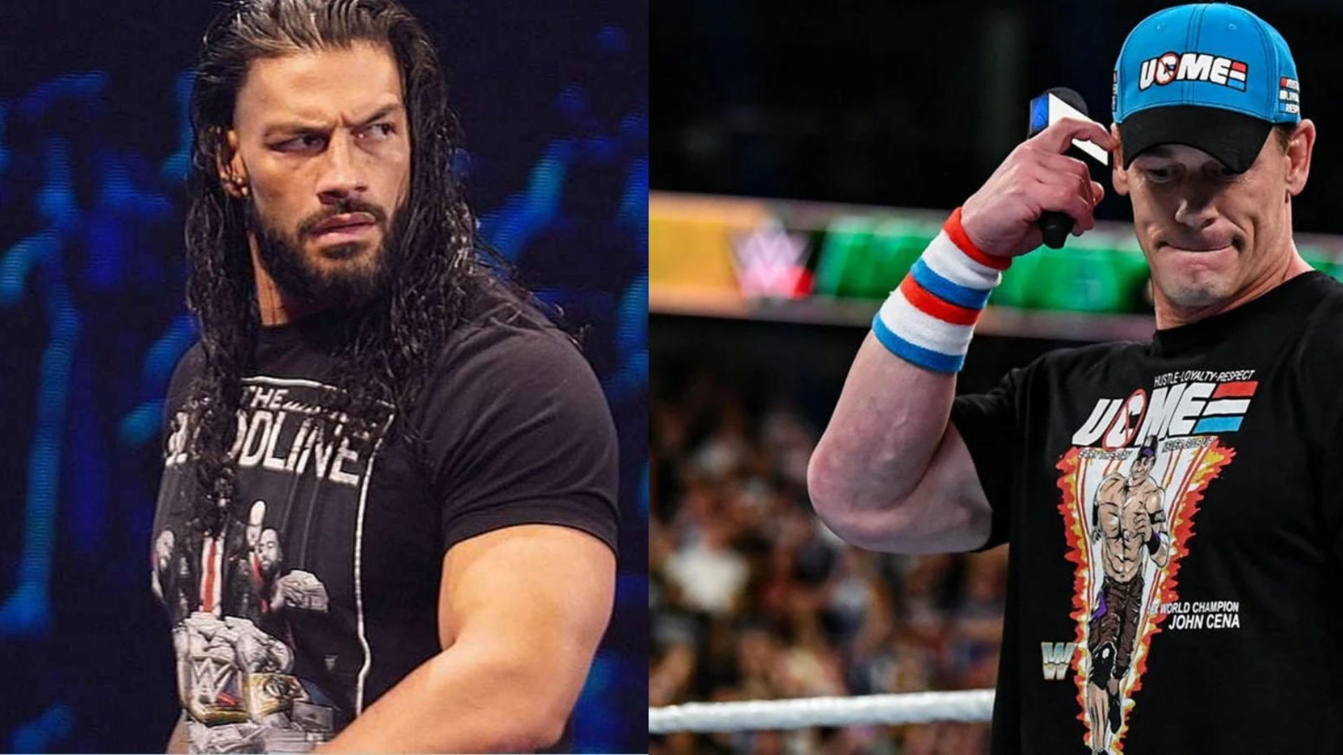 Roman Reigns and John Cena were part of some big encounters in 2023.