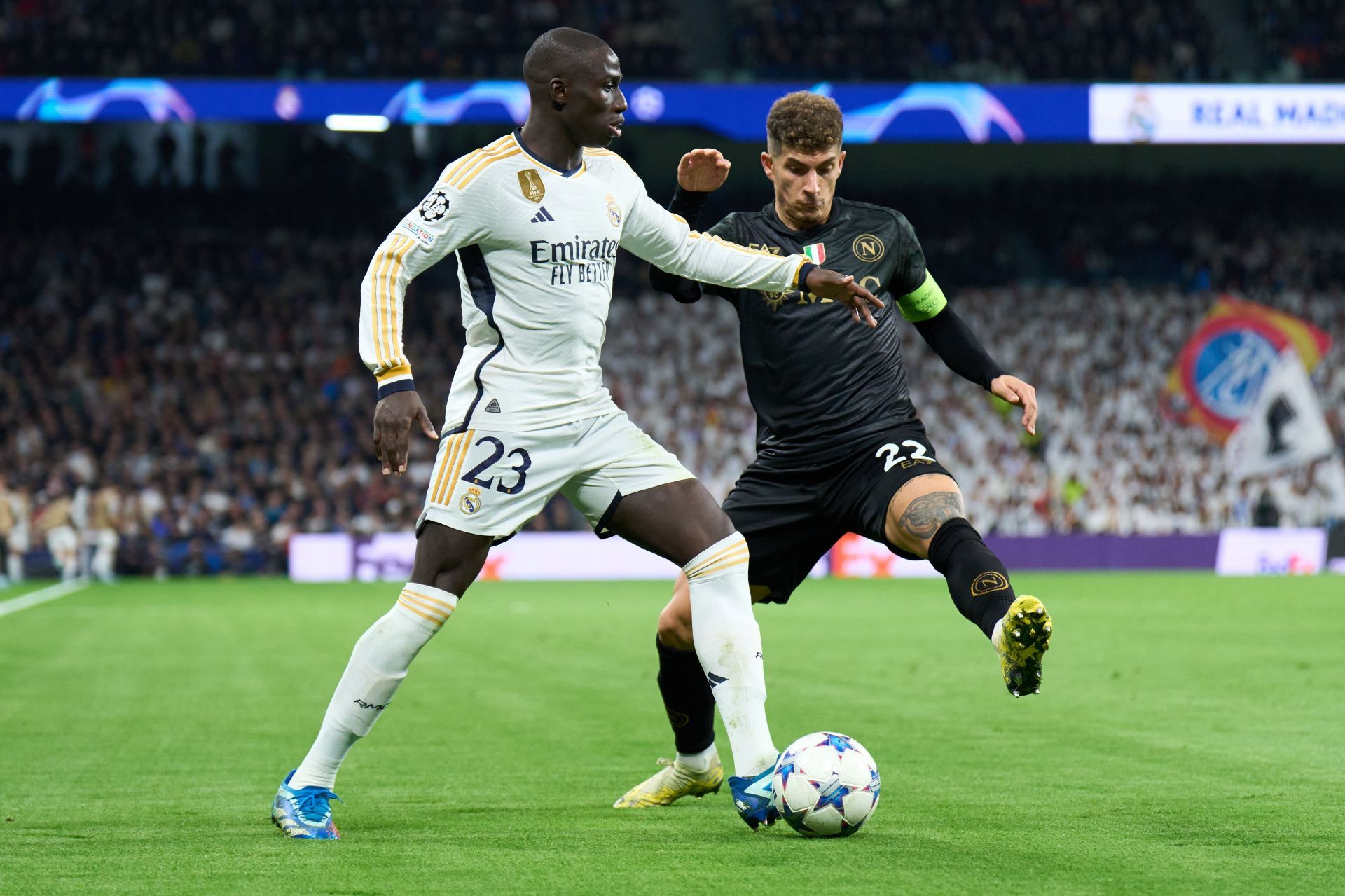 Ferland Mendy has admirers at Old Trafford.