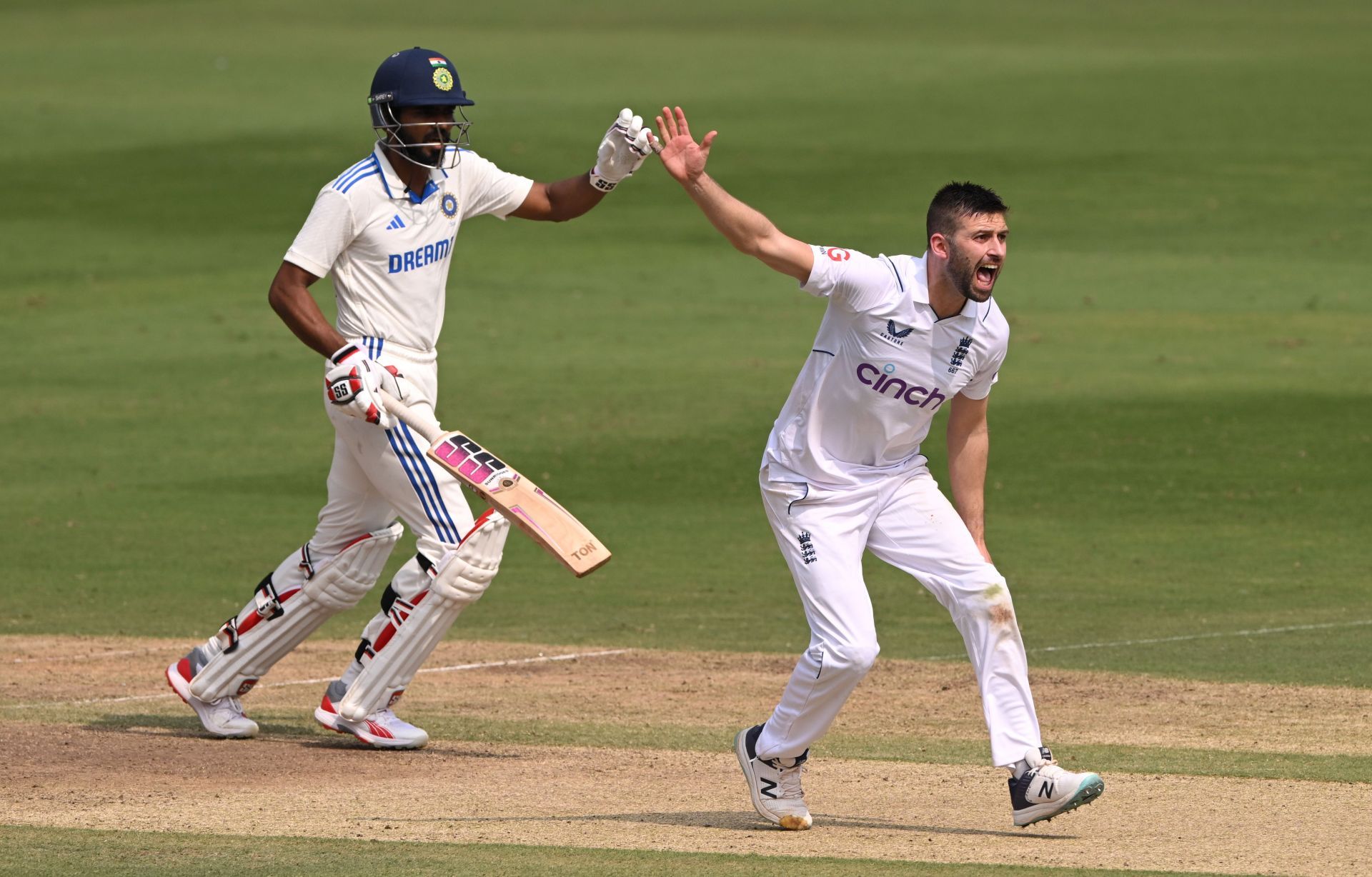 India  v England - 1st Test Match: Day Two