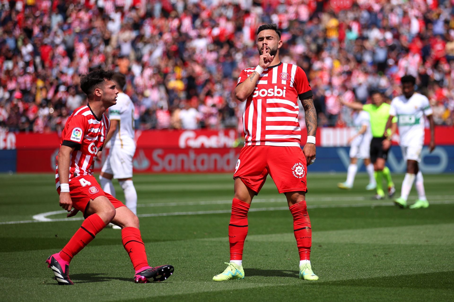 Girona FC v Elche CF - LaLiga Santander