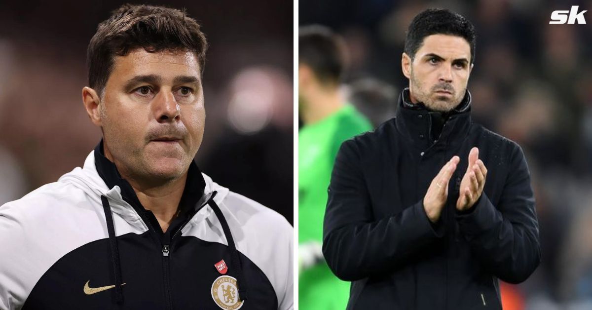 Mauricio Pochettino and Mikel Arteta (via Getty Images)