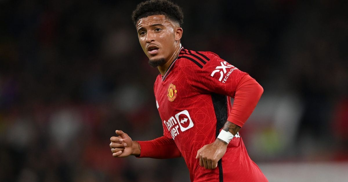 Jadon Sancho has left Manchester United on a temporary basis 