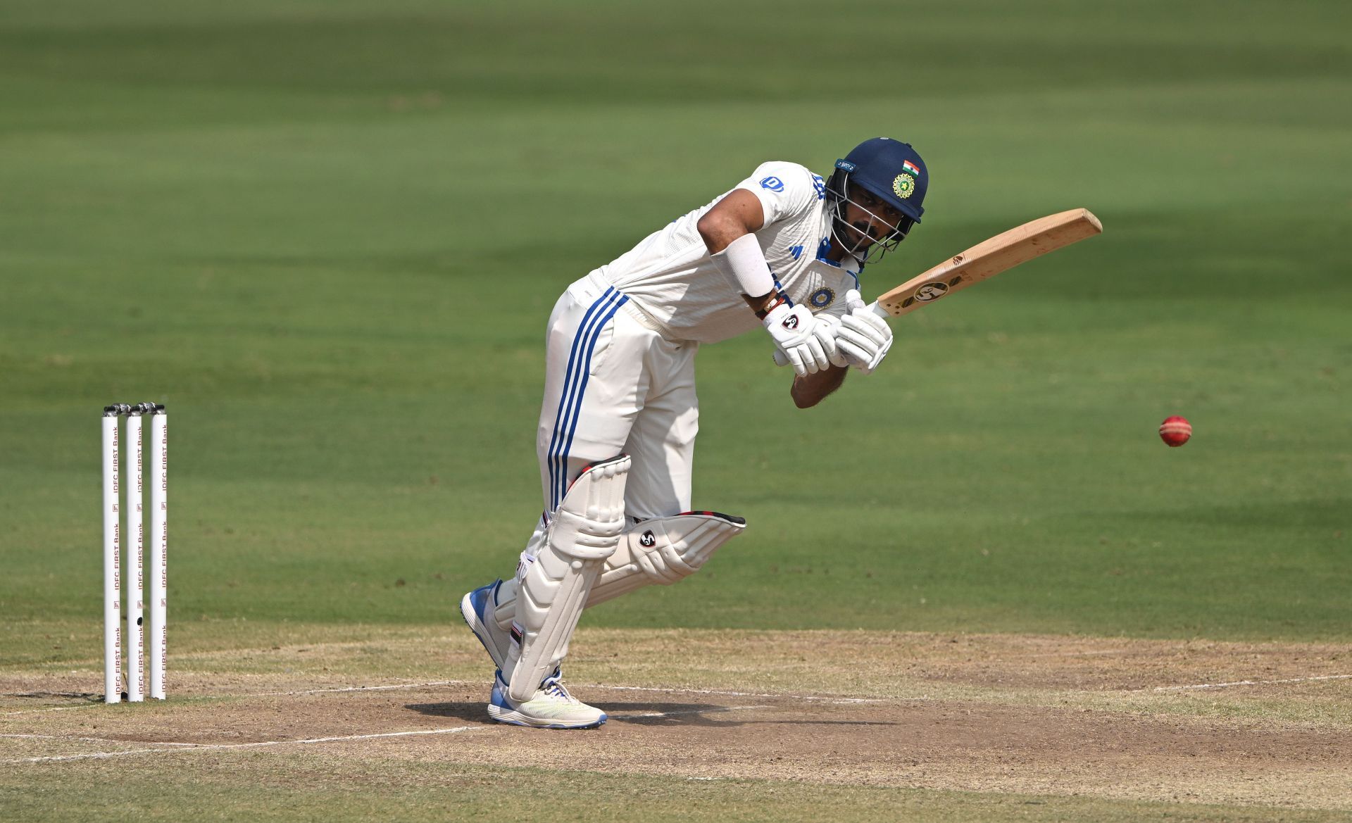 Axar Patel was promoted on Day 4 to counter England's left-arm spin