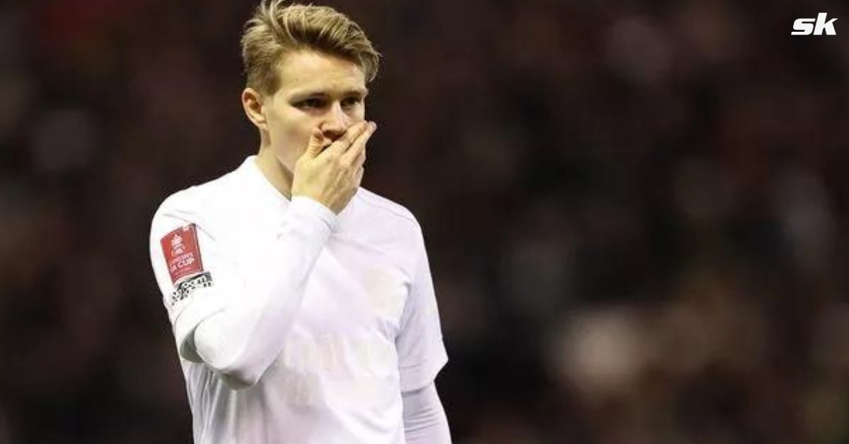 Arsenal captain Martin Odegaard committed a bizzare blunder in their clash against Liverpool