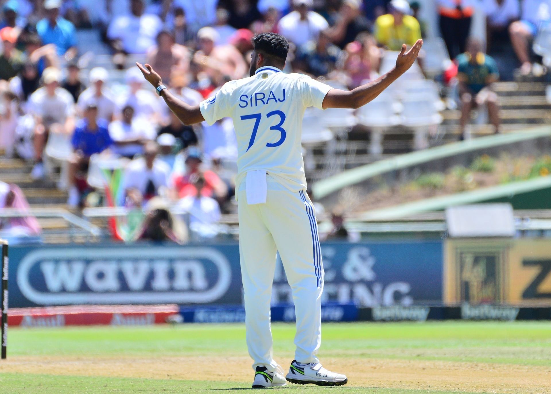 Mohammed Siraj was adjudged the Player of the Match in the 2nd Test