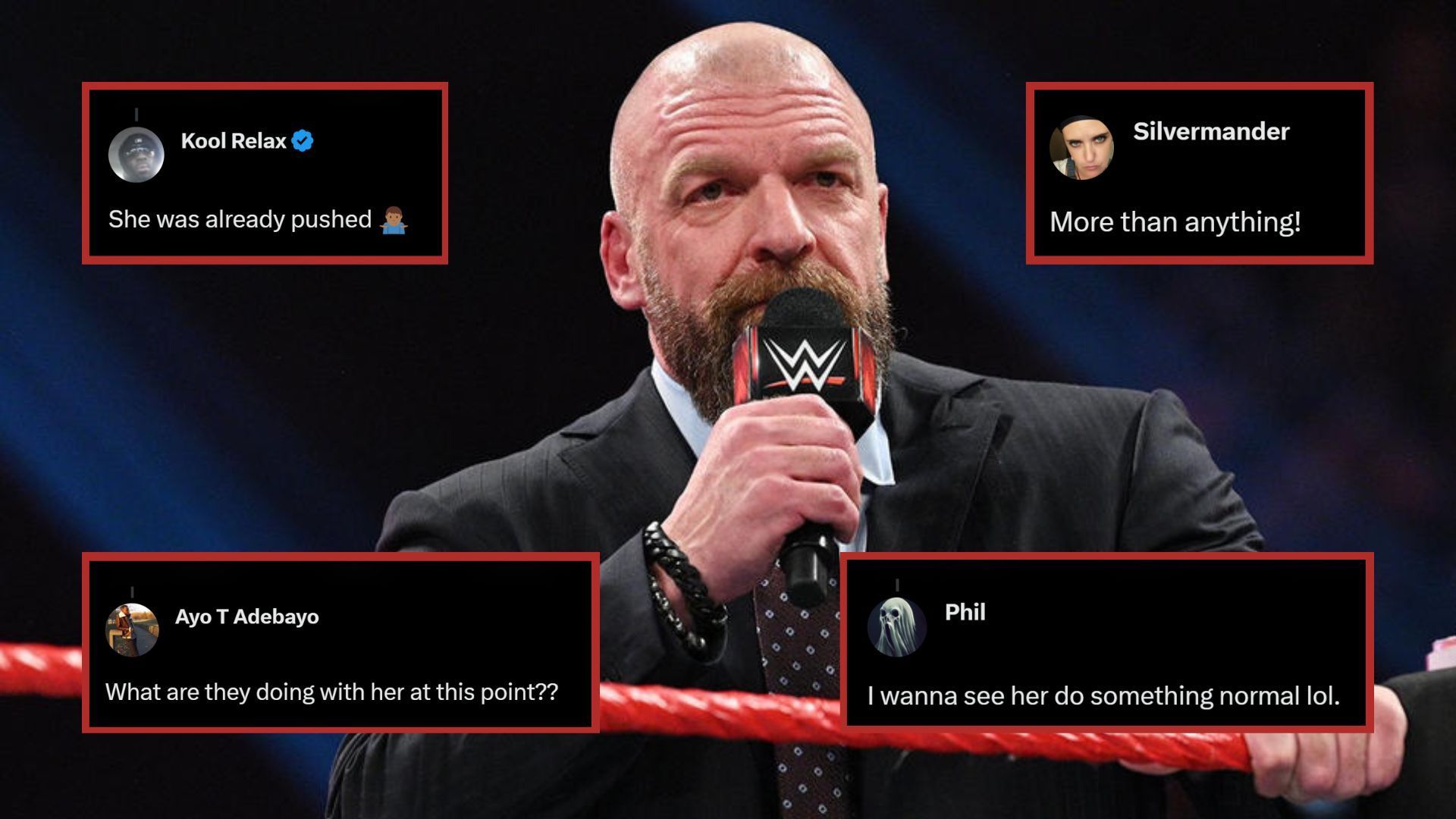 Triple H is the Chief Content Officer of WWE!