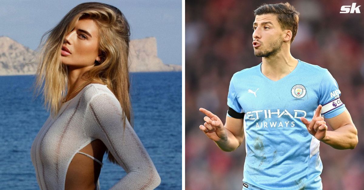 Manchester City defender Ruben Dias Ave Love Island star Arabella Chi