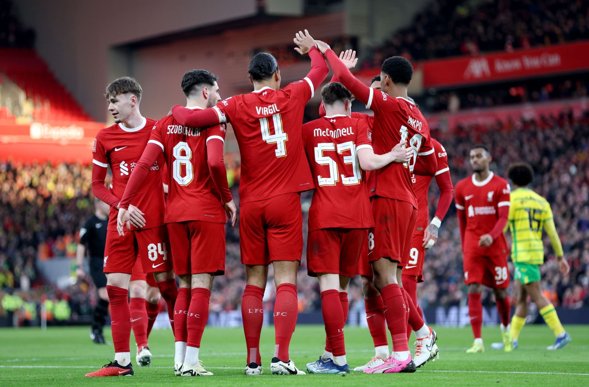 Liverpool v Norwich City - Emirates FA Cup Fourth Round