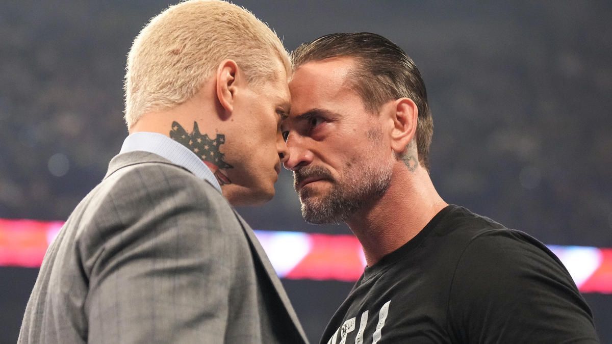 Cody Rhodes and CM Punk on RAW last night