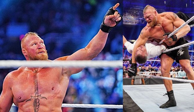 WWE दिग्गज Brock Lesnar द्वारा Royal Rumble मैचों में एलिमिनेट किए गए Superstars की लिस्ट