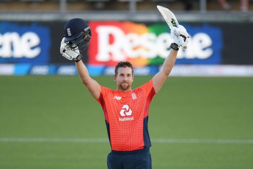 Dawid Malan after scoring century in ODI World Cup (Credits: icc-cricket.com)