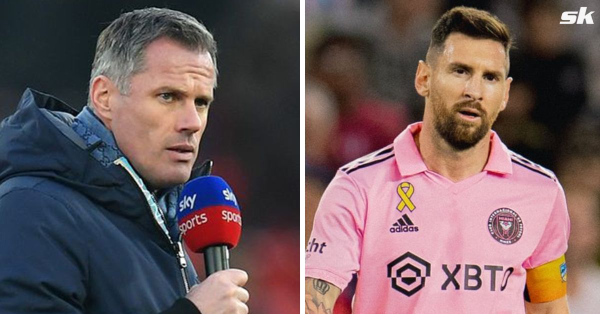 Jamie Carragher included Lionel Messi in his Team of the Year