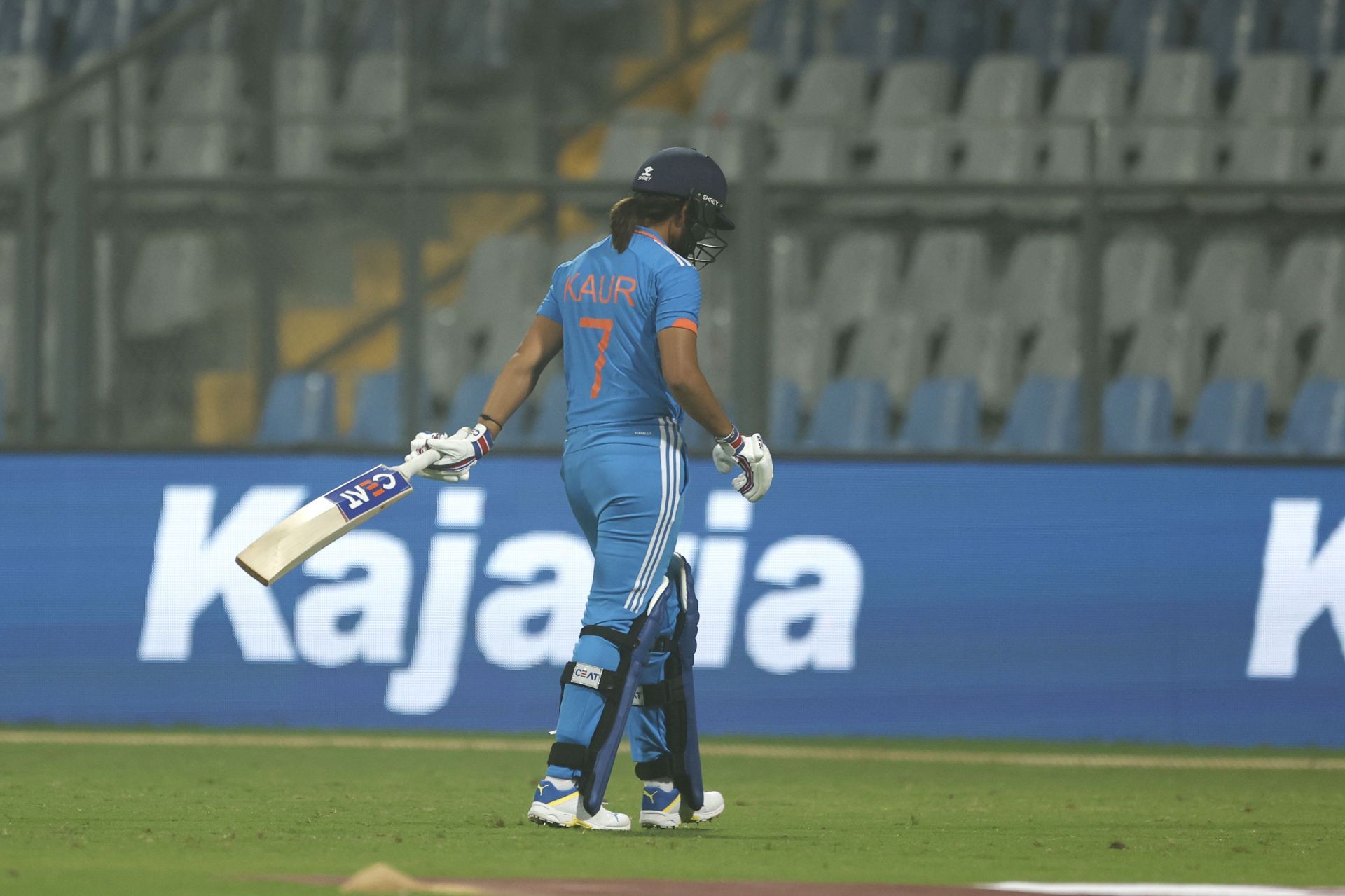 Indian skipper Harmanpreet Kaur failed to deliver with the bat. (Pic: Getty Images)