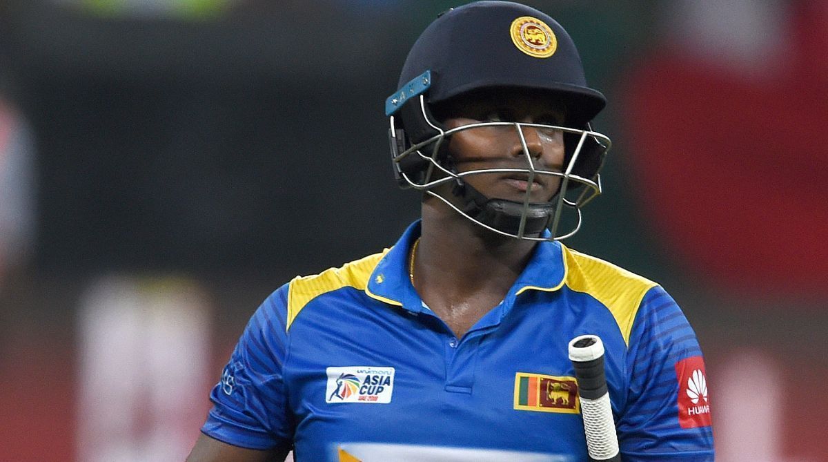 Angelo Mathews was sacked as Sri Lanka captain.