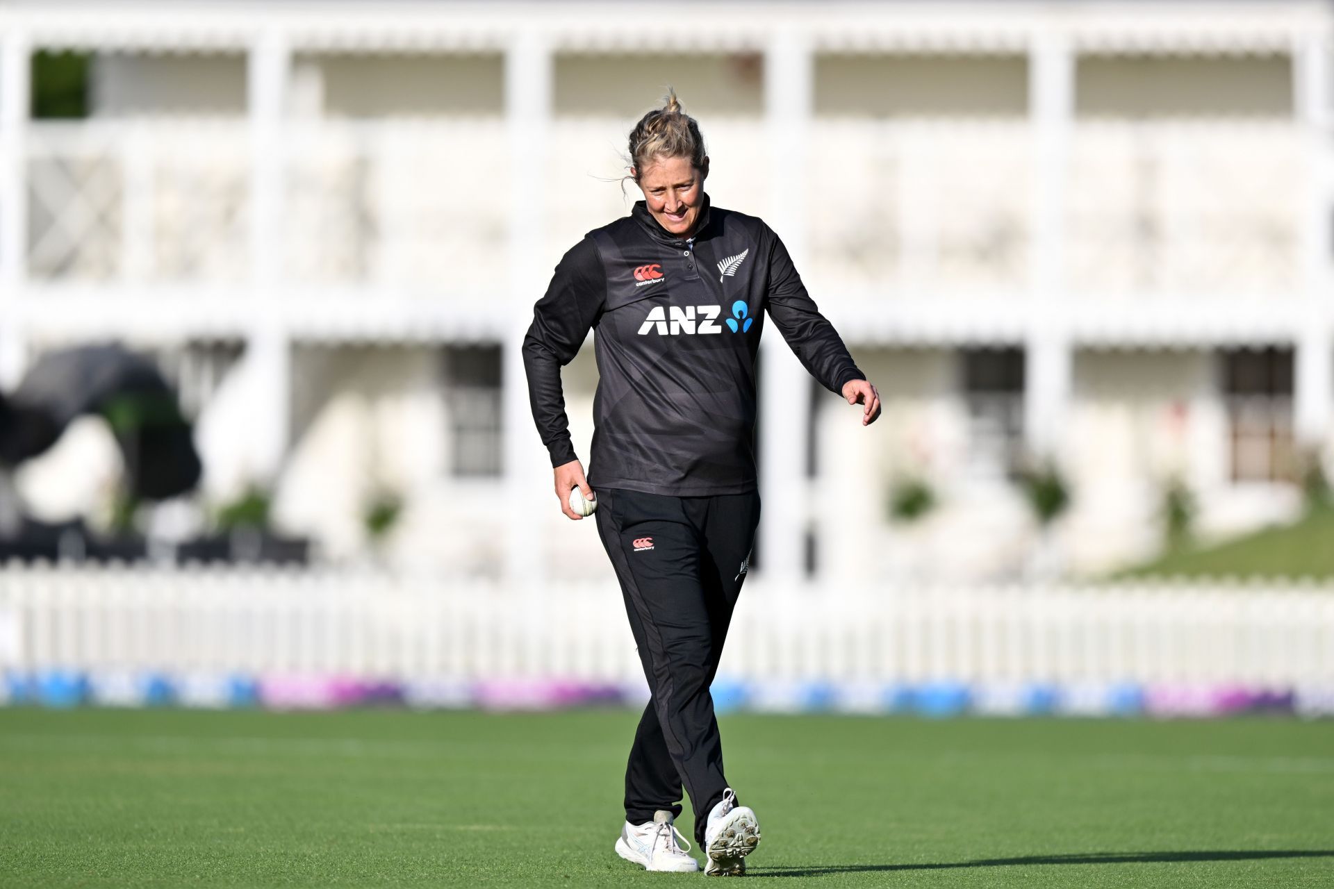 Sophie Devine during New Zealand v Pakistan - Women's ODI Game 3 [Getty Images]