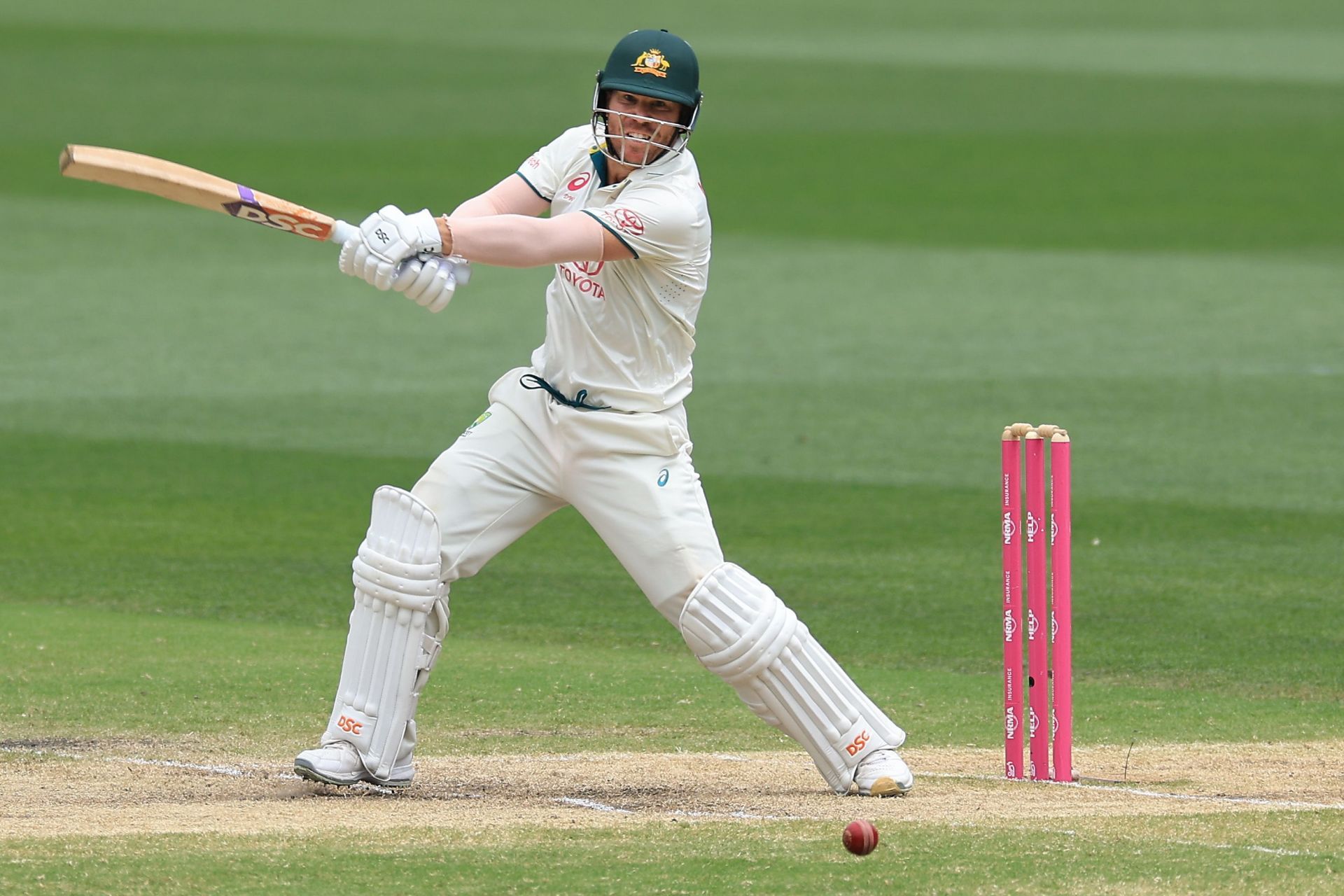 David Warner batting in his final Test match. (Pic: Getty Images)