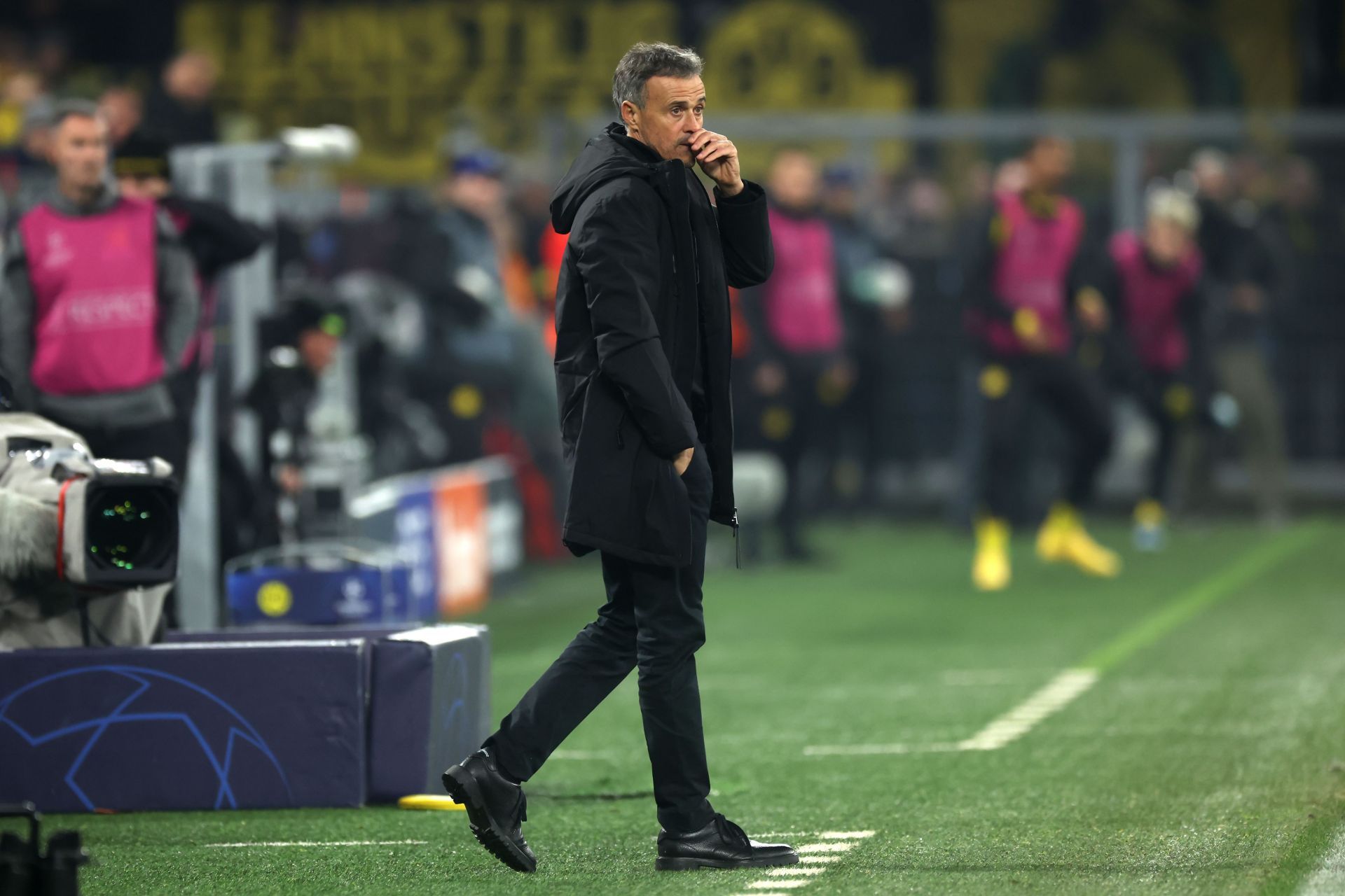 Luis Enrique is in charge at the Parc des Princes.