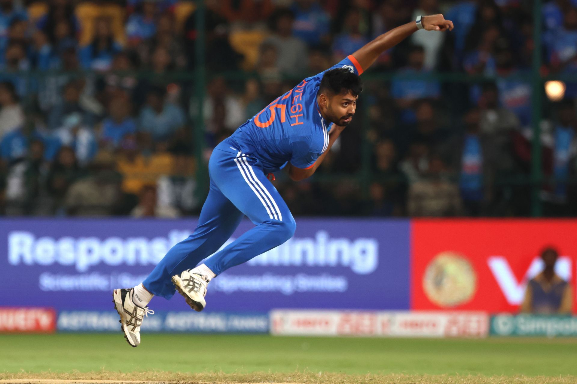 Avesh Khan is the third seamer in India&#039;s 16-member squad. [P/C: Getty]