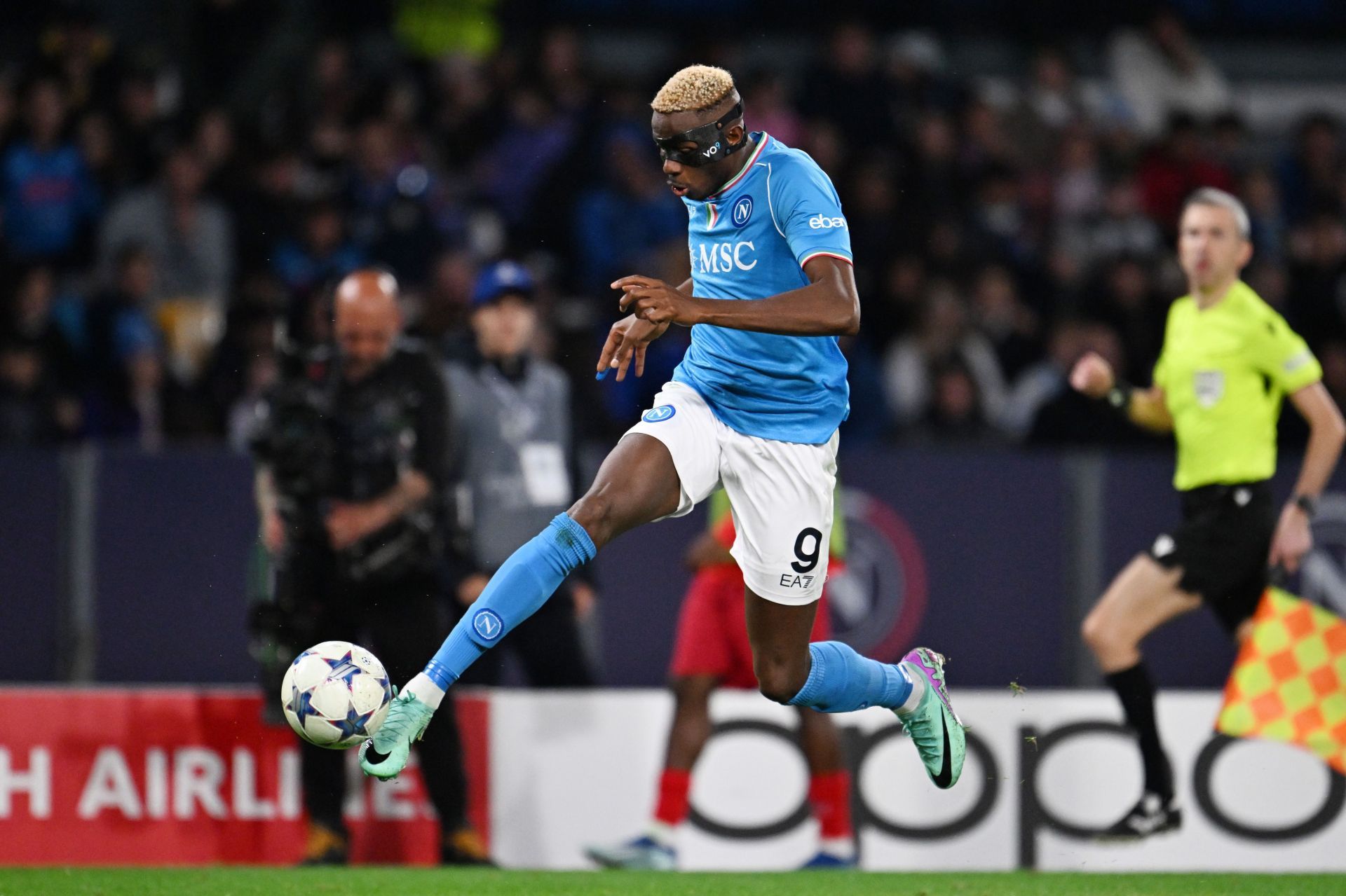 Victor Osimhen has admirers at the Santiago Bernabeu.