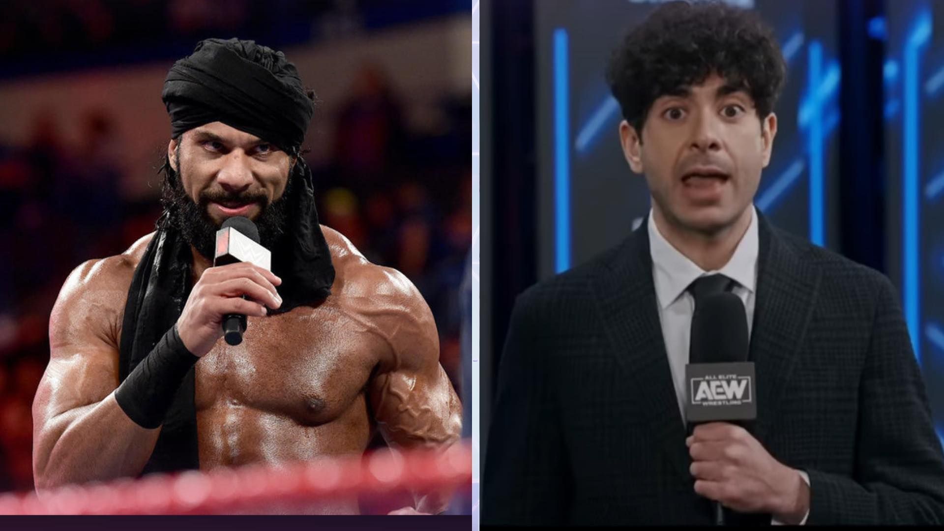 Jinder Mahal and Tony Khan kicked off a storm on social media earlier today