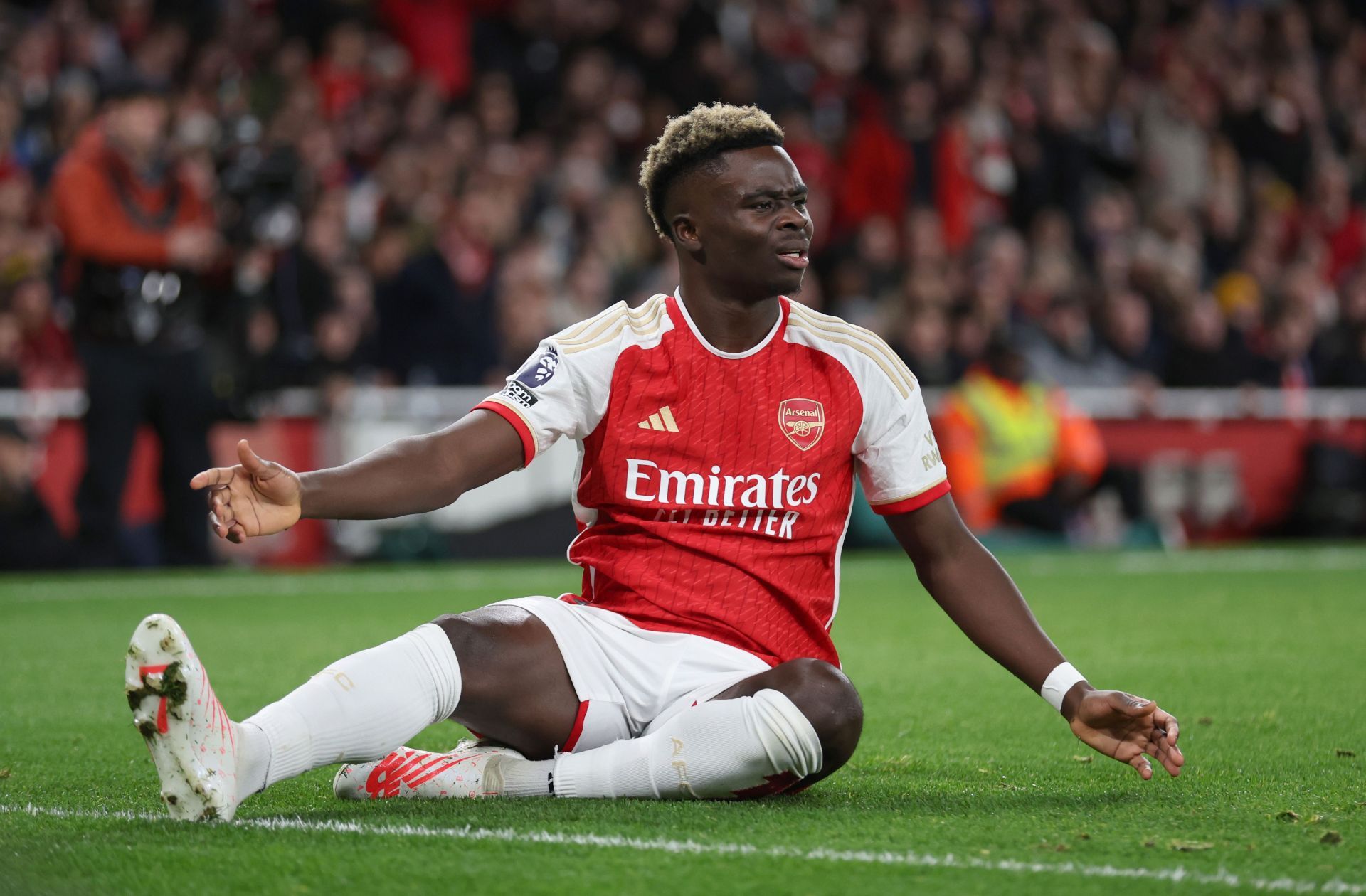 Bukayo Saka (via Getty Images)