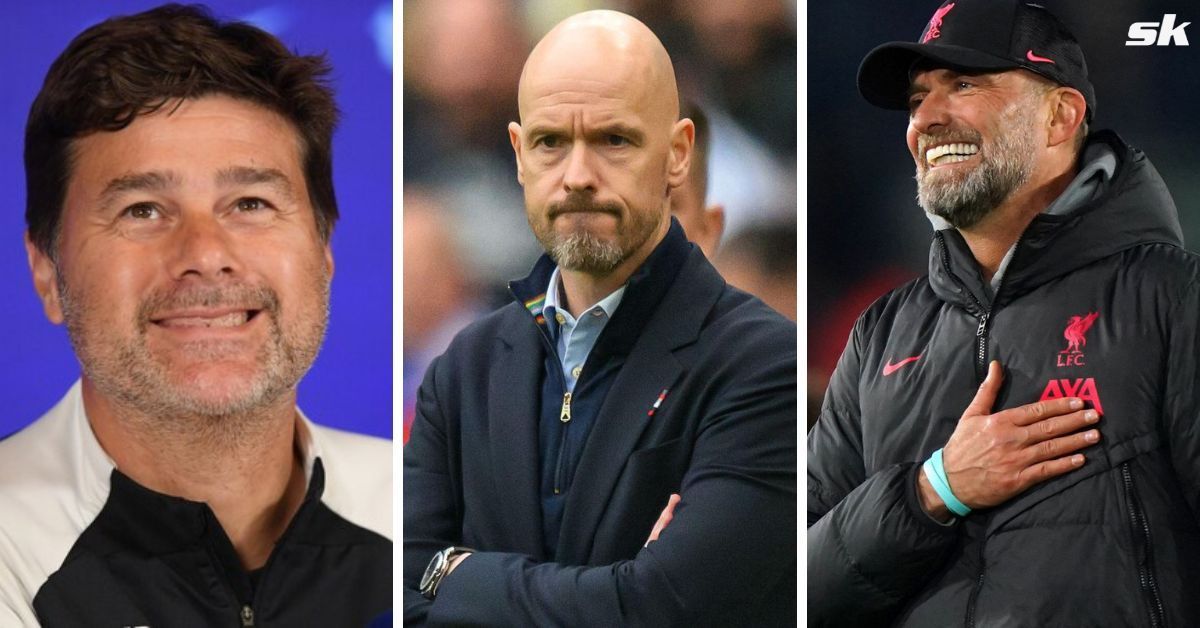 Erik ten Hag, Mauricio Pochettino and Jurgen Klopp (via Getty Images)