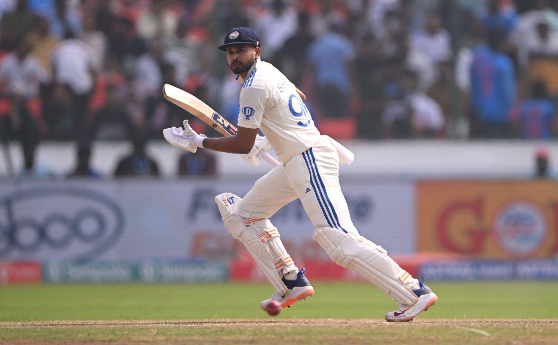 India  v England - 1st Test Match: Day Two