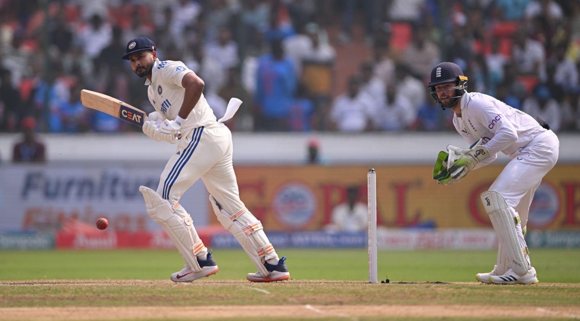 India  v England - 1st Test Match: Day Two