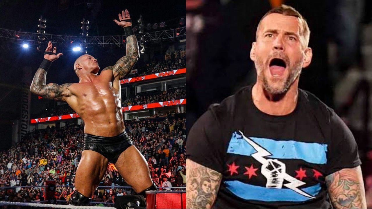 WWE सुपरस्टार्स रैंडी ऑर्टन और सीएम पंक 