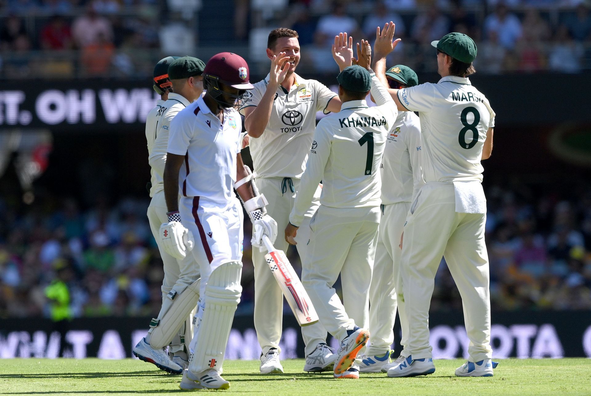 Australia v West Indies - Men&#039;s 2nd Test: Day 1