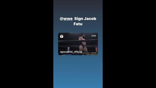 The veteran's message to WWE in his Instagram story