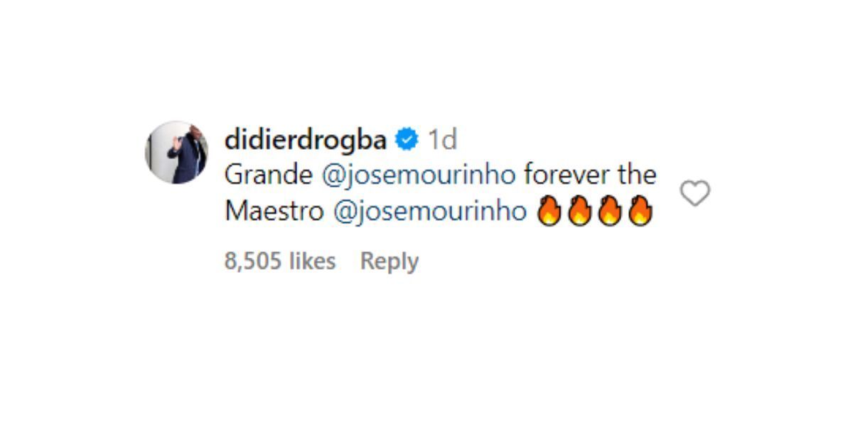 Didier Drogba&#039;s comment